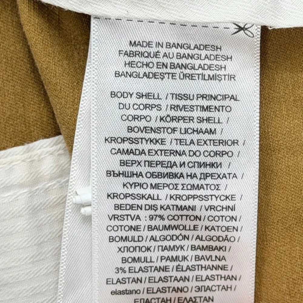 Polo Ralph Lauren Slim Stretch Chino Shorts Men 38 Tan Stretch Flat Front 9